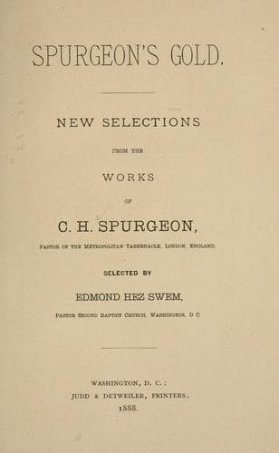 Spurgeon Gold
